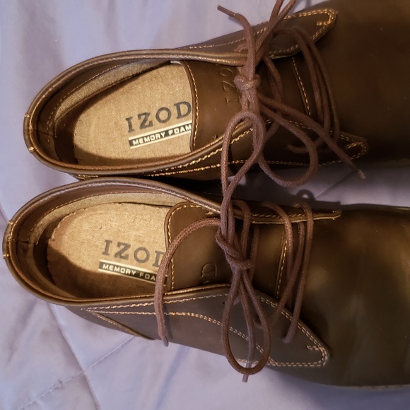 Izod Shoes Izod Mens Lewis Oxford Leather Laces Poshmark